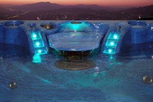 Beachcraft Waterfall 600x400 | Young's Hot Tub Sales and Service Center