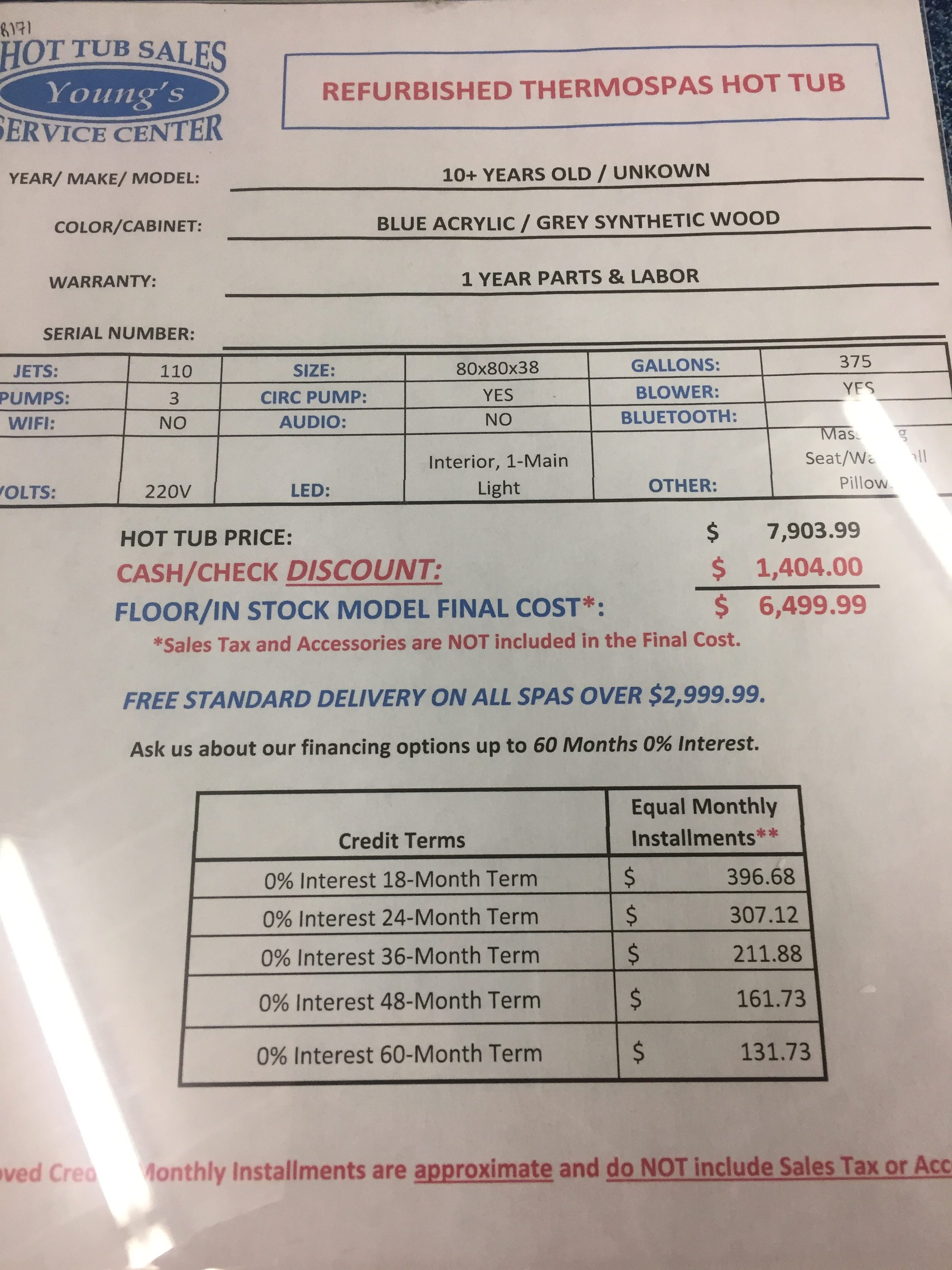  Young's Hot Tub Sales and Service Center