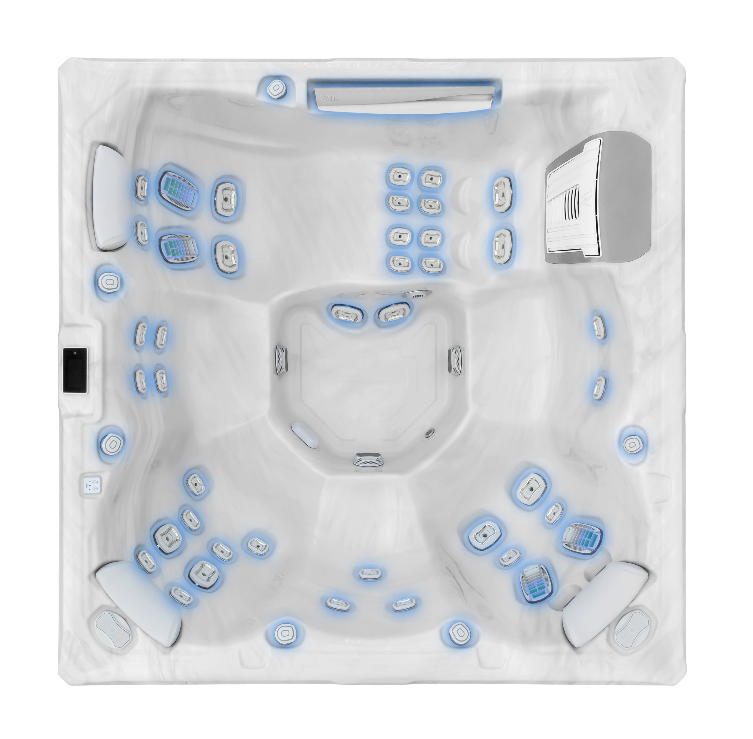 WELLIS_Atlas-Life-Premium_Jets-turn-on _-_SS-TOP | Young's Hot Tub Sales and Service Center